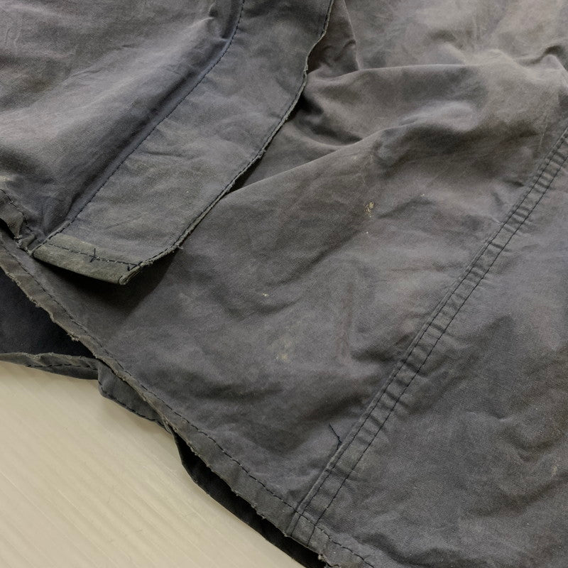 【ジャンク品】【メンズ】 Barbour バブアー TRENCH COAT A605 トレンチコート アウター ロングコート 141-260524-ko-16-tei サイズ：C44/112cm カラー：ネイビー 万代Net店
