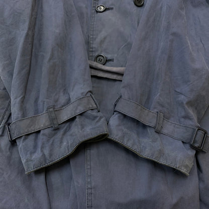 【ジャンク品】【メンズ】 Barbour バブアー TRENCH COAT A605 トレンチコート アウター ロングコート 141-260524-ko-16-tei サイズ：C44/112cm カラー：ネイビー 万代Net店