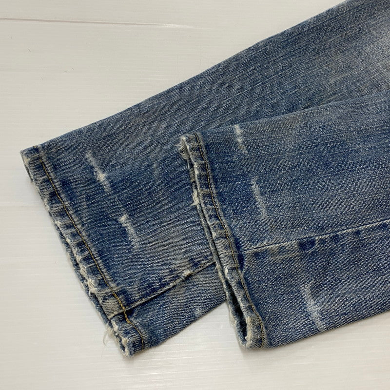【中古品】【メンズ】 HYSTERIC GLAMOUR ヒステリックグラマー STUDDED DENIM PANTS スタッズ デニムパンツ ボトムス 152-260530-yo-03-tei サイズ：30 カラー：インディゴ 万代Net店