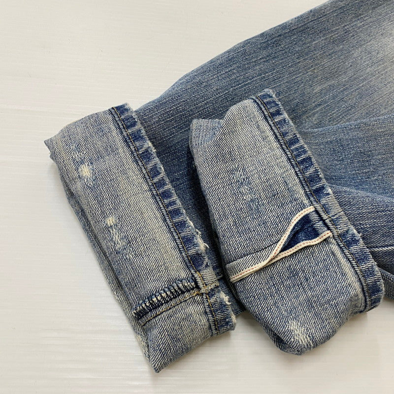 【中古品】【メンズ】 HYSTERIC GLAMOUR ヒステリックグラマー STUDDED DENIM PANTS スタッズ デニムパンツ ボトムス 152-260530-yo-03-tei サイズ：30 カラー：インディゴ 万代Net店