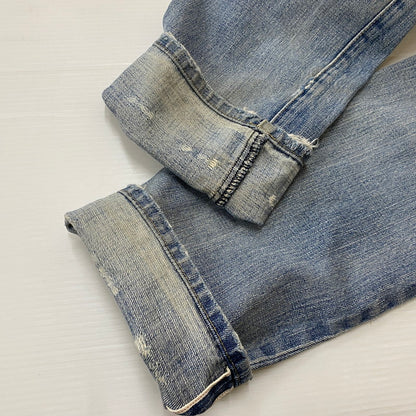 【中古品】【メンズ】 HYSTERIC GLAMOUR ヒステリックグラマー STUDDED DENIM PANTS スタッズ デニムパンツ ボトムス 152-260530-yo-03-tei サイズ：30 カラー：インディゴ 万代Net店