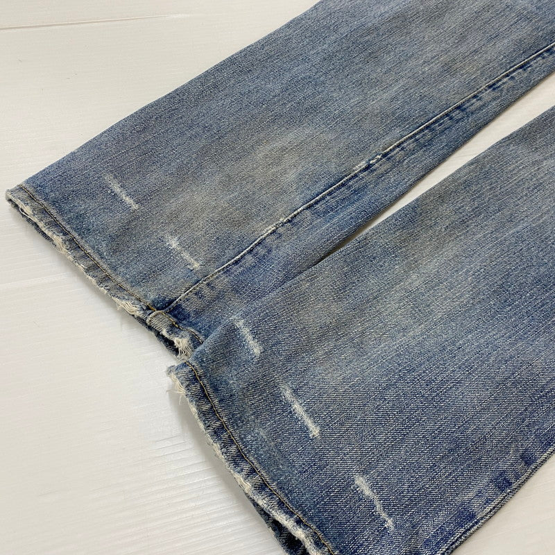 【中古品】【メンズ】 HYSTERIC GLAMOUR ヒステリックグラマー STUDDED DENIM PANTS スタッズ デニムパンツ ボトムス 152-260530-yo-03-tei サイズ：30 カラー：インディゴ 万代Net店