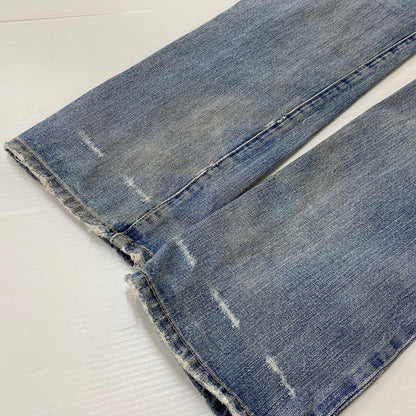 【中古品】【メンズ】 HYSTERIC GLAMOUR ヒステリックグラマー STUDDED DENIM PANTS スタッズ デニムパンツ ボトムス 152-260530-yo-03-tei サイズ：30 カラー：インディゴ 万代Net店