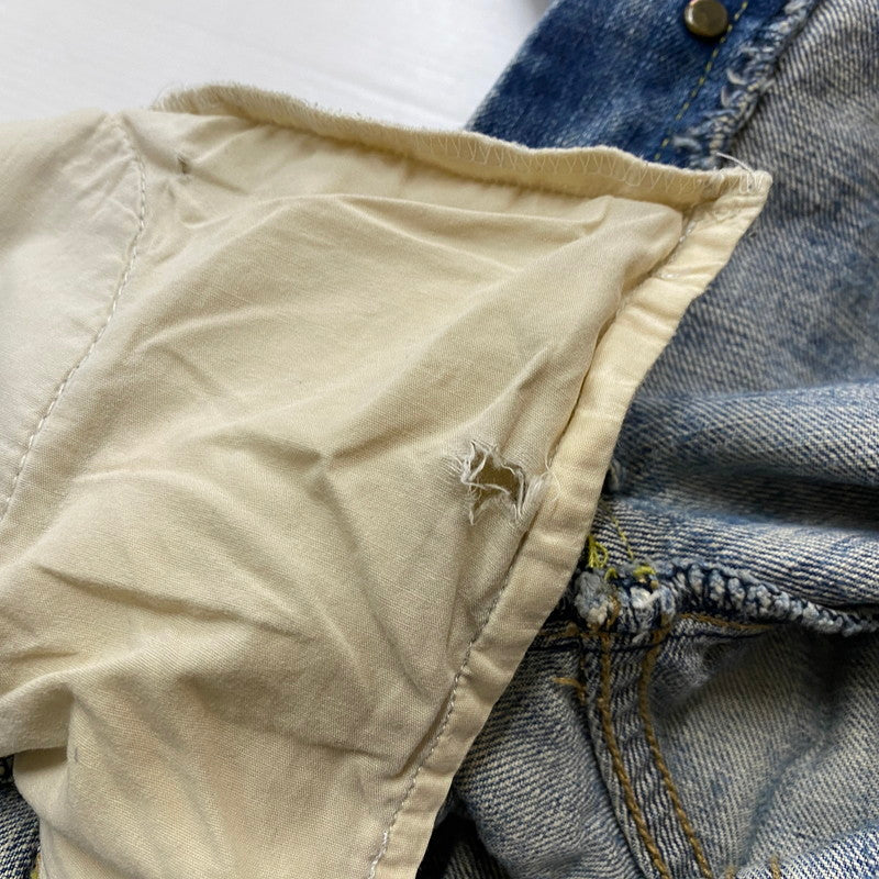 【中古品】【メンズ】 HYSTERIC GLAMOUR ヒステリックグラマー STUDDED DENIM PANTS スタッズ デニムパンツ ボトムス 152-260530-yo-03-tei サイズ：30 カラー：インディゴ 万代Net店