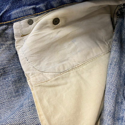 【中古品】【メンズ】 HYSTERIC GLAMOUR ヒステリックグラマー STUDDED DENIM PANTS スタッズ デニムパンツ ボトムス 152-260530-yo-03-tei サイズ：30 カラー：インディゴ 万代Net店