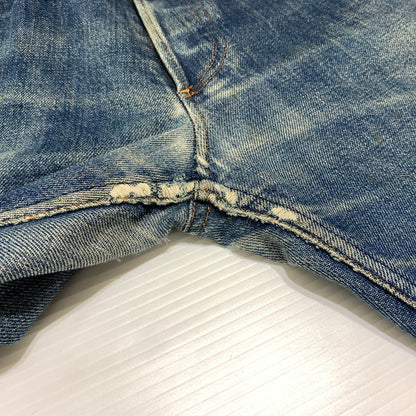 【現状渡し品】【メンズ】 A.P.C. アーペーセー 90's~ BUTTON FLY DENIM PANTS 90年代~ ボタンフライ デニムパンツ ボトムス ジーンズ イーストバイウエスト期 152-260720-ko-23-tei サイズ：30 カラー：インディゴ 万代Net店