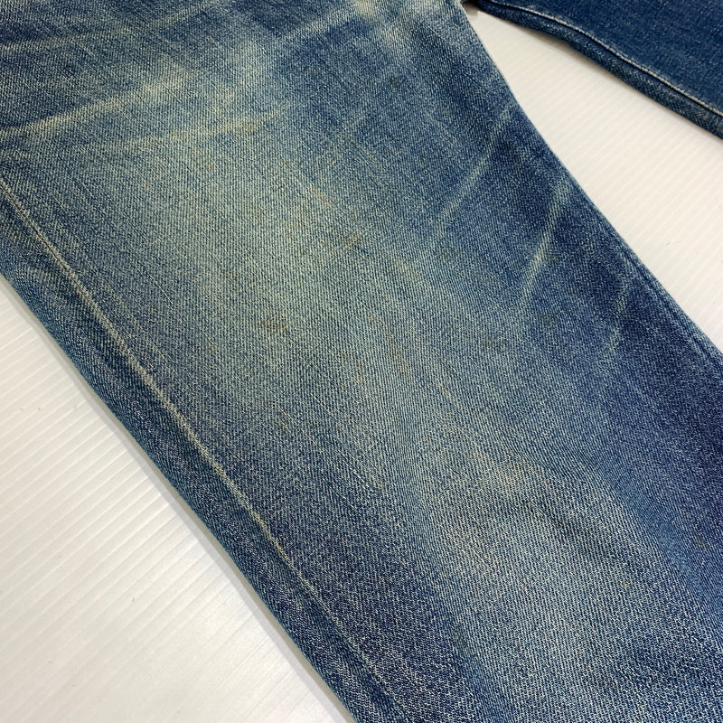 【現状渡し品】【メンズ】 A.P.C. アーペーセー 90's~ BUTTON FLY DENIM PANTS 90年代~ ボタンフライ デニムパンツ ボトムス ジーンズ イーストバイウエスト期 152-260720-ko-23-tei サイズ：30 カラー：インディゴ 万代Net店