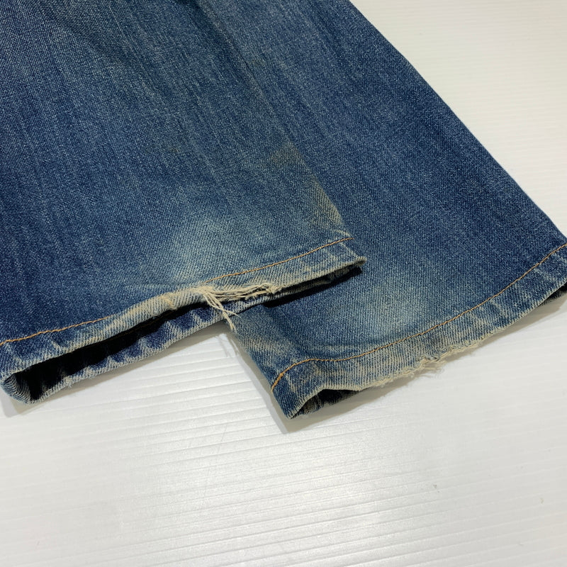 【現状渡し品】【メンズ】 A.P.C. アーペーセー 90's~ BUTTON FLY DENIM PANTS 90年代~ ボタンフライ デニムパンツ ボトムス ジーンズ イーストバイウエスト期 152-260720-ko-23-tei サイズ：30 カラー：インディゴ 万代Net店