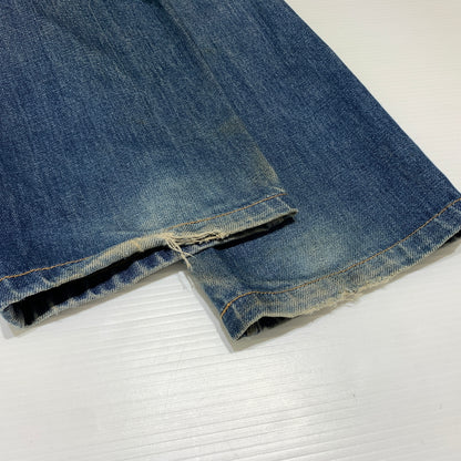 【現状渡し品】【メンズ】 A.P.C. アーペーセー 90's~ BUTTON FLY DENIM PANTS 90年代~ ボタンフライ デニムパンツ ボトムス ジーンズ イーストバイウエスト期 152-260720-ko-23-tei サイズ：30 カラー：インディゴ 万代Net店