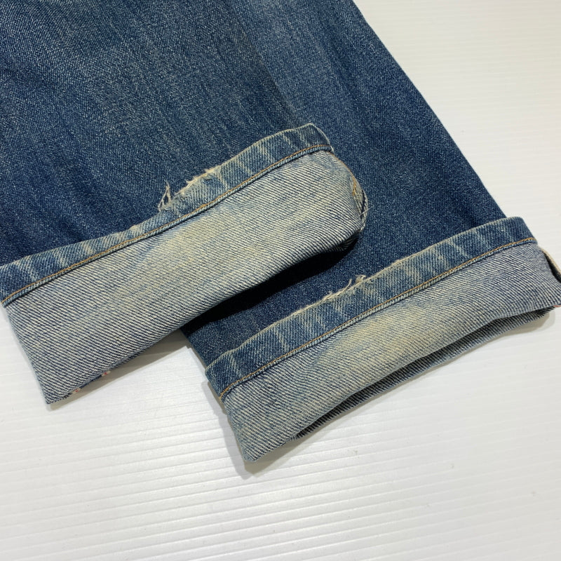 【現状渡し品】【メンズ】 A.P.C. アーペーセー 90's~ BUTTON FLY DENIM PANTS 90年代~ ボタンフライ デニムパンツ ボトムス ジーンズ イーストバイウエスト期 152-260720-ko-23-tei サイズ：30 カラー：インディゴ 万代Net店