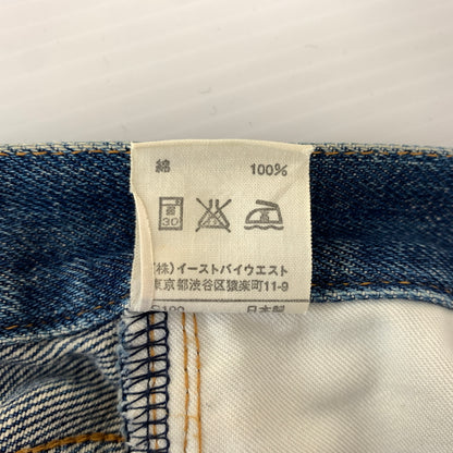 【現状渡し品】【メンズ】 A.P.C. アーペーセー 90's~ BUTTON FLY DENIM PANTS 90年代~ ボタンフライ デニムパンツ ボトムス ジーンズ イーストバイウエスト期 152-260720-ko-23-tei サイズ：30 カラー：インディゴ 万代Net店