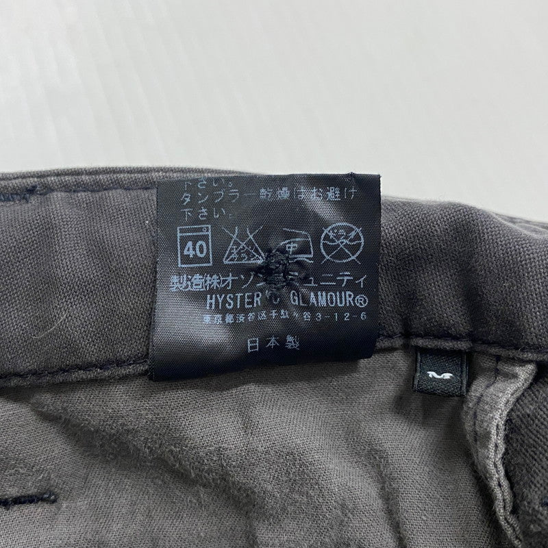 【中古品】【メンズ】 HYSTERIC GLAMOUR ヒステリックグラマー CARGO PANT 0204AP02 カーゴパンツ ボトムス 151-260530-yo-02-tei サイズ：M カラー：グレー 万代Net店