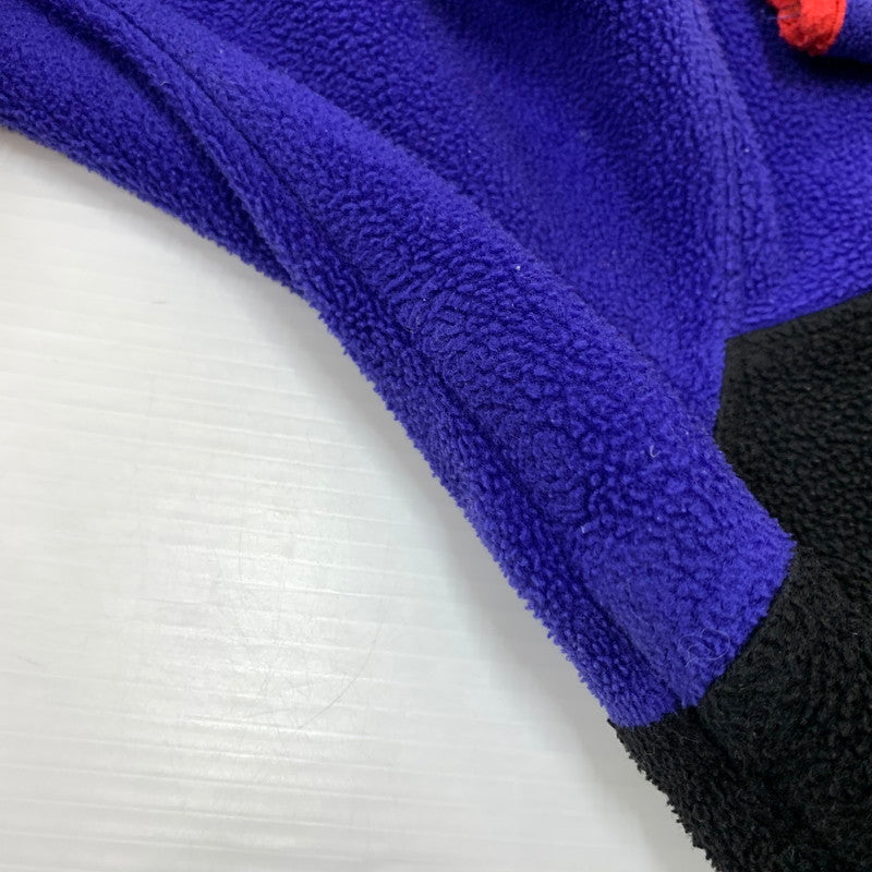 【現状渡し品】【メンズ】 patagonia パタゴニア 80-90's SYNCHILLA SNAP-T TWO-TONE VINTAGE 80-90年代 シンチラ スナップT ツートンカラー ライトアウター フリースジャケット ヴィンテージ 144-260524-ko-12-tei サイズ：L カラー：ブルー×ブラック 万代Net店