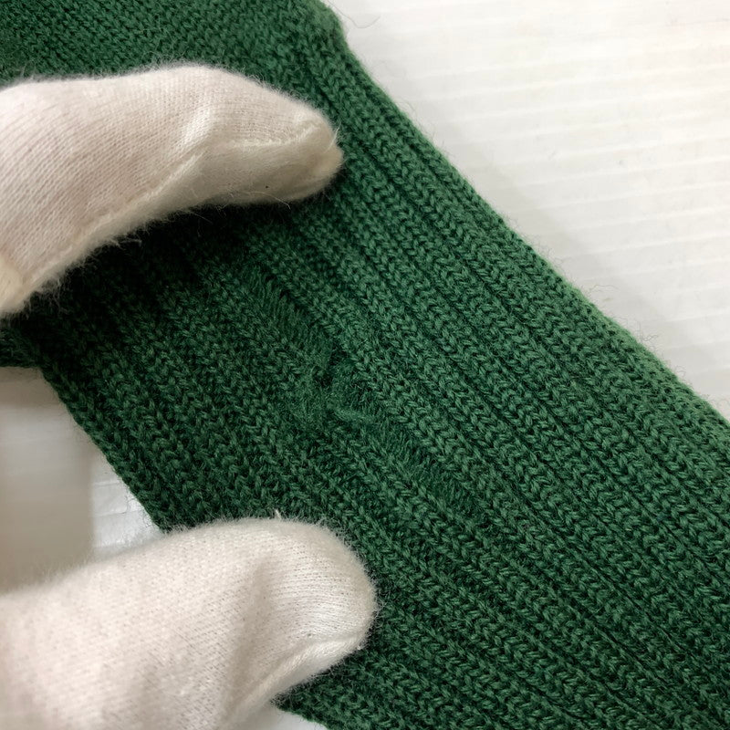 【現状渡し品】【メンズ】 LASLEY KNITTING CO. ラスレイニッティング LETTERED CARDIGAN VINTAGE レタード カーディガン トップス ニット ヴィンテージ 145-260524-ko-14-tei サイズ：不明 カラー：グリーン 万代Net店