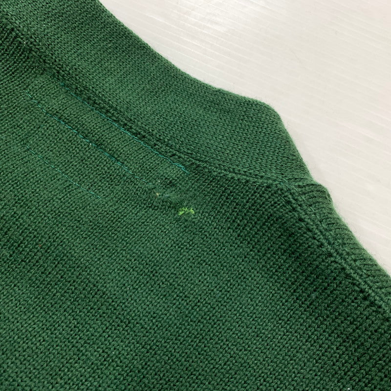 【現状渡し品】【メンズ】 LASLEY KNITTING CO. ラスレイニッティング LETTERED CARDIGAN VINTAGE レタード カーディガン トップス ニット ヴィンテージ 145-260524-ko-14-tei サイズ：不明 カラー：グリーン 万代Net店