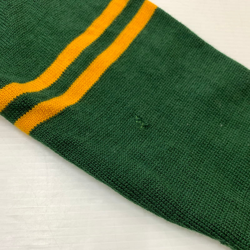 【現状渡し品】【メンズ】 LASLEY KNITTING CO. ラスレイニッティング LETTERED CARDIGAN VINTAGE レタード カーディガン トップス ニット ヴィンテージ 145-260524-ko-14-tei サイズ：不明 カラー：グリーン 万代Net店