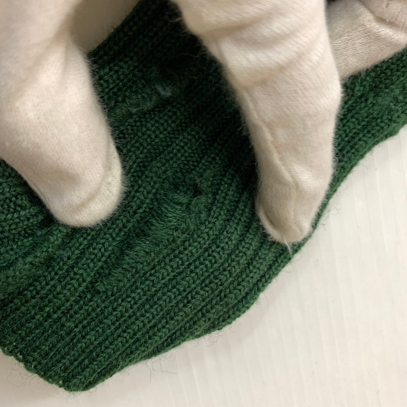 【現状渡し品】【メンズ】 LASLEY KNITTING CO. ラスレイニッティング LETTERED CARDIGAN VINTAGE レタード カーディガン トップス ニット ヴィンテージ 145-260524-ko-14-tei サイズ：不明 カラー：グリーン 万代Net店