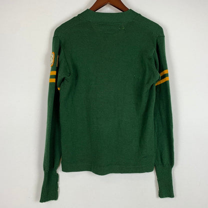 【現状渡し品】【メンズ】 LASLEY KNITTING CO. ラスレイニッティング LETTERED CARDIGAN VINTAGE レタード カーディガン トップス ニット ヴィンテージ 145-260524-ko-14-tei サイズ：不明 カラー：グリーン 万代Net店
