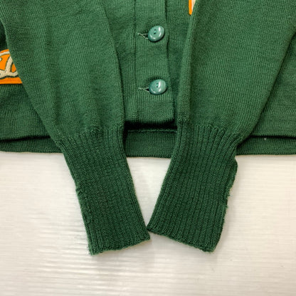 【現状渡し品】【メンズ】 LASLEY KNITTING CO. ラスレイニッティング LETTERED CARDIGAN VINTAGE レタード カーディガン トップス ニット ヴィンテージ 145-260524-ko-14-tei サイズ：不明 カラー：グリーン 万代Net店