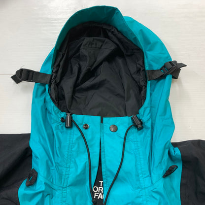 【現状渡し品】【メンズ】 THE NORTH FACE ザ・ノースフェイス MOUNTAIN PARKA MADE IN USA マウンテンパーカー ライトアウター ナイロンジャケット USA製 144-260524-ko-11-tei サイズ：XS カラー：ターコイズ 万代Net店