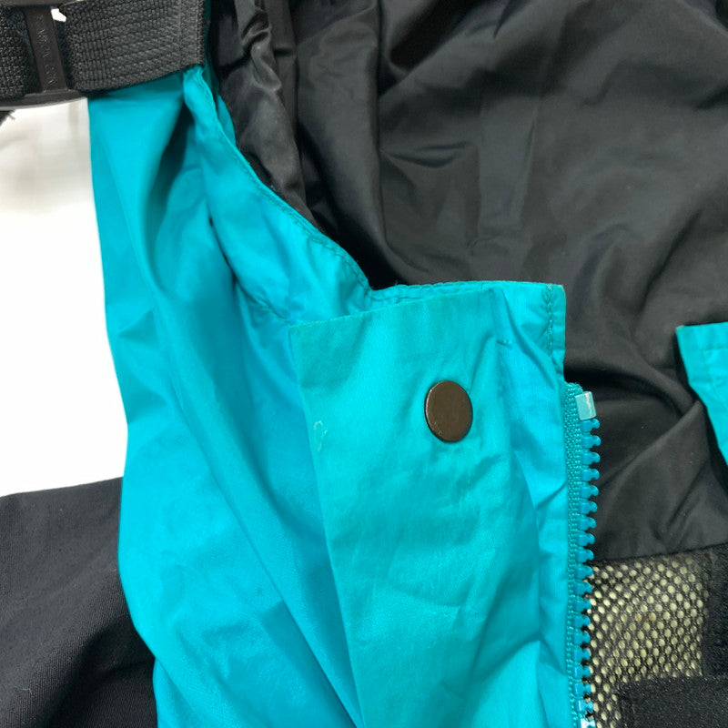 【現状渡し品】【メンズ】 THE NORTH FACE ザ・ノースフェイス MOUNTAIN PARKA MADE IN USA マウンテンパーカー ライトアウター ナイロンジャケット USA製 144-260524-ko-11-tei サイズ：XS カラー：ターコイズ 万代Net店