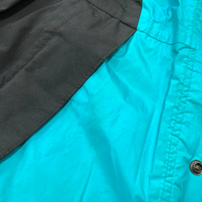 【現状渡し品】【メンズ】 THE NORTH FACE ザ・ノースフェイス MOUNTAIN PARKA MADE IN USA マウンテンパーカー ライトアウター ナイロンジャケット USA製 144-260524-ko-11-tei サイズ：XS カラー：ターコイズ 万代Net店