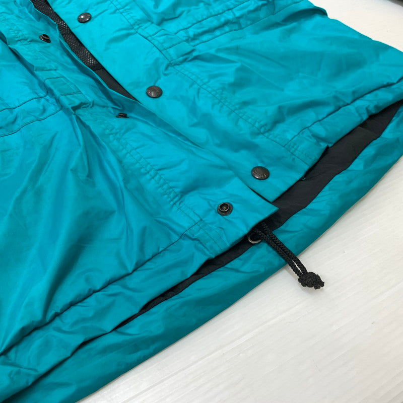 【現状渡し品】【メンズ】 THE NORTH FACE ザ・ノースフェイス MOUNTAIN PARKA MADE IN USA マウンテンパーカー ライトアウター ナイロンジャケット USA製 144-260524-ko-11-tei サイズ：XS カラー：ターコイズ 万代Net店