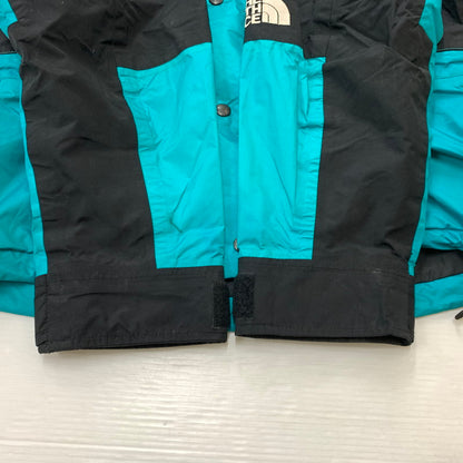 【現状渡し品】【メンズ】 THE NORTH FACE ザ・ノースフェイス MOUNTAIN PARKA MADE IN USA マウンテンパーカー ライトアウター ナイロンジャケット USA製 144-260524-ko-11-tei サイズ：XS カラー：ターコイズ 万代Net店