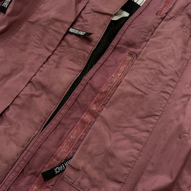 【ジャンク品】【レディース】 THE NORTH FACE ザ・ノースフェイス MOUNTAIN PARKA MADE IN USA マウンテンパーカー ライトアウター ナイロンジャケット USA製 144-260524-ko-08-tei サイズ：M カラー：ピンク 万代Net店