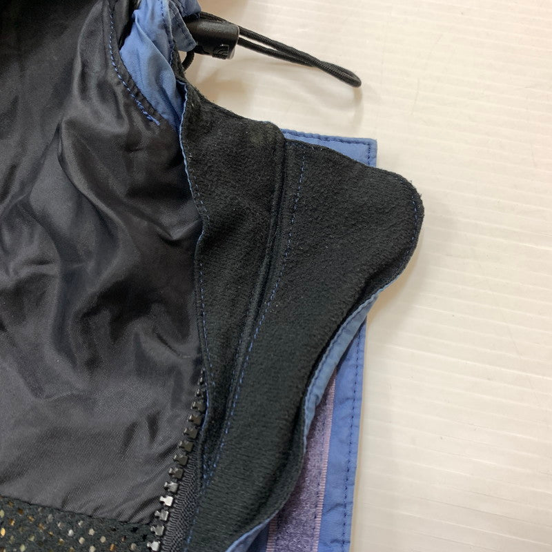 【ジャンク品】【メンズ】 THE NORTH FACE ザ・ノースフェイス MOUNTAIN PARKA MADE IN USA マウンテンパーカー ライトアウター ナイロンジャケット USA製 144-260524-ko-10-tei サイズ：L カラー：ブルー 万代Net店