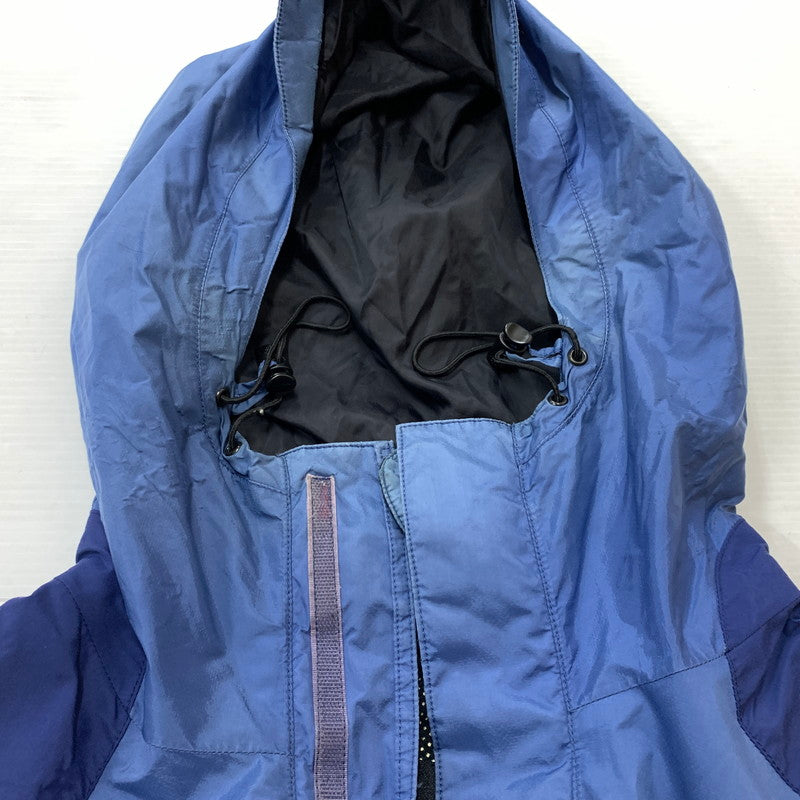【ジャンク品】【メンズ】 THE NORTH FACE ザ・ノースフェイス MOUNTAIN PARKA MADE IN USA マウンテンパーカー ライトアウター ナイロンジャケット USA製 144-260524-ko-10-tei サイズ：L カラー：ブルー 万代Net店