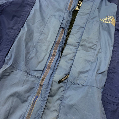 【ジャンク品】【メンズ】 THE NORTH FACE ザ・ノースフェイス MOUNTAIN PARKA MADE IN USA マウンテンパーカー ライトアウター ナイロンジャケット USA製 144-260524-ko-10-tei サイズ：L カラー：ブルー 万代Net店