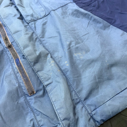 【ジャンク品】【メンズ】 THE NORTH FACE ザ・ノースフェイス MOUNTAIN PARKA MADE IN USA マウンテンパーカー ライトアウター ナイロンジャケット USA製 144-260524-ko-10-tei サイズ：L カラー：ブルー 万代Net店