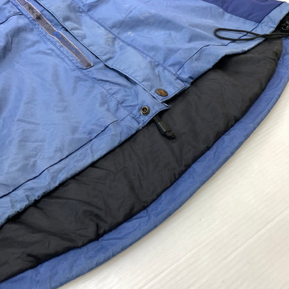 【ジャンク品】【メンズ】 THE NORTH FACE ザ・ノースフェイス MOUNTAIN PARKA MADE IN USA マウンテンパーカー ライトアウター ナイロンジャケット USA製 144-260524-ko-10-tei サイズ：L カラー：ブルー 万代Net店