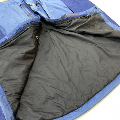 【ジャンク品】【メンズ】 THE NORTH FACE ザ・ノースフェイス MOUNTAIN PARKA MADE IN USA マウンテンパーカー ライトアウター ナイロンジャケット USA製 144-260524-ko-10-tei サイズ：L カラー：ブルー 万代Net店