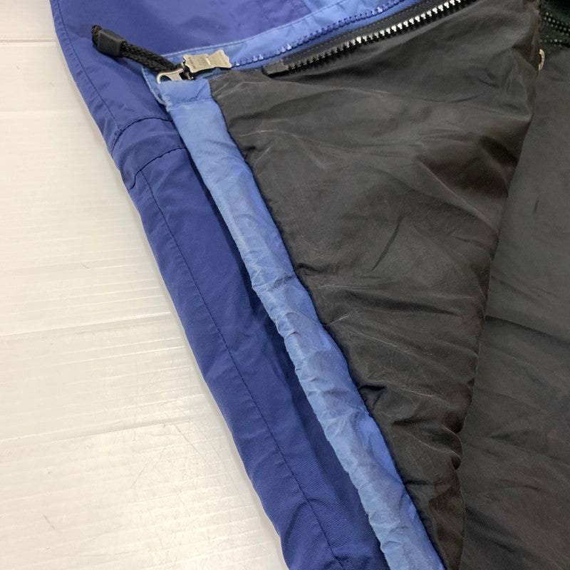 【ジャンク品】【メンズ】 THE NORTH FACE ザ・ノースフェイス MOUNTAIN PARKA MADE IN USA マウンテンパーカー ライトアウター ナイロンジャケット USA製 144-260524-ko-10-tei サイズ：L カラー：ブルー 万代Net店