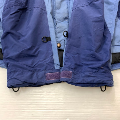 【ジャンク品】【メンズ】 THE NORTH FACE ザ・ノースフェイス MOUNTAIN PARKA MADE IN USA マウンテンパーカー ライトアウター ナイロンジャケット USA製 144-260524-ko-10-tei サイズ：L カラー：ブルー 万代Net店