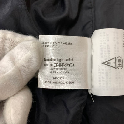 【ジャンク品】【メンズ】 THE NORTH FACE ザ・ノースフェイス MOUNTAIN PARKA MADE IN USA マウンテンパーカー ライトアウター ナイロンジャケット USA製 144-260524-ko-10-tei サイズ：L カラー：ブルー 万代Net店
