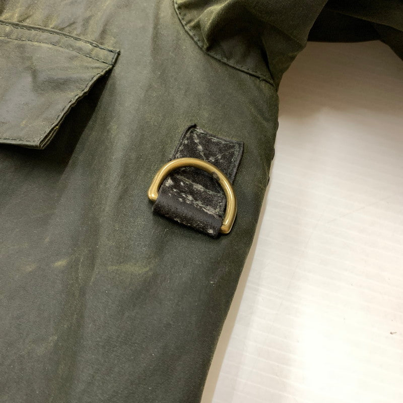【ジャンク品】【メンズ】 Barbour バブアー SPEY JACKET VINTAGE A130 スペイ ジャケット アウター ヴィンテージ 141-260524-ko-21-tei サイズ：M カラー：カーキ 万代Net店