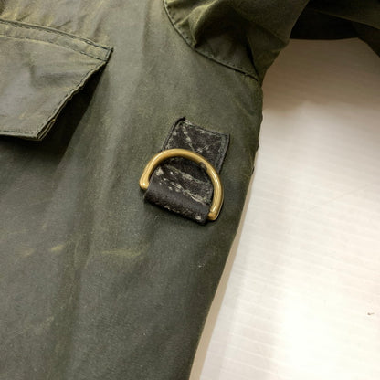 【ジャンク品】【メンズ】 Barbour バブアー SPEY JACKET VINTAGE A130 スペイ ジャケット アウター ヴィンテージ 141-260524-ko-21-tei サイズ：M カラー：カーキ 万代Net店