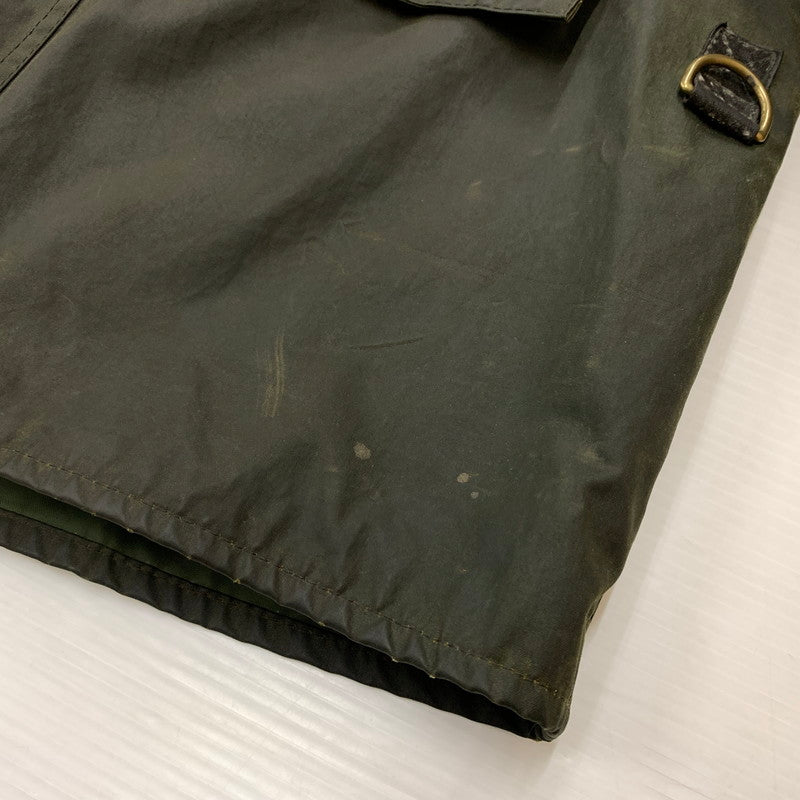 【ジャンク品】【メンズ】 Barbour バブアー SPEY JACKET VINTAGE A130 スペイ ジャケット アウター ヴィンテージ 141-260524-ko-21-tei サイズ：M カラー：カーキ 万代Net店