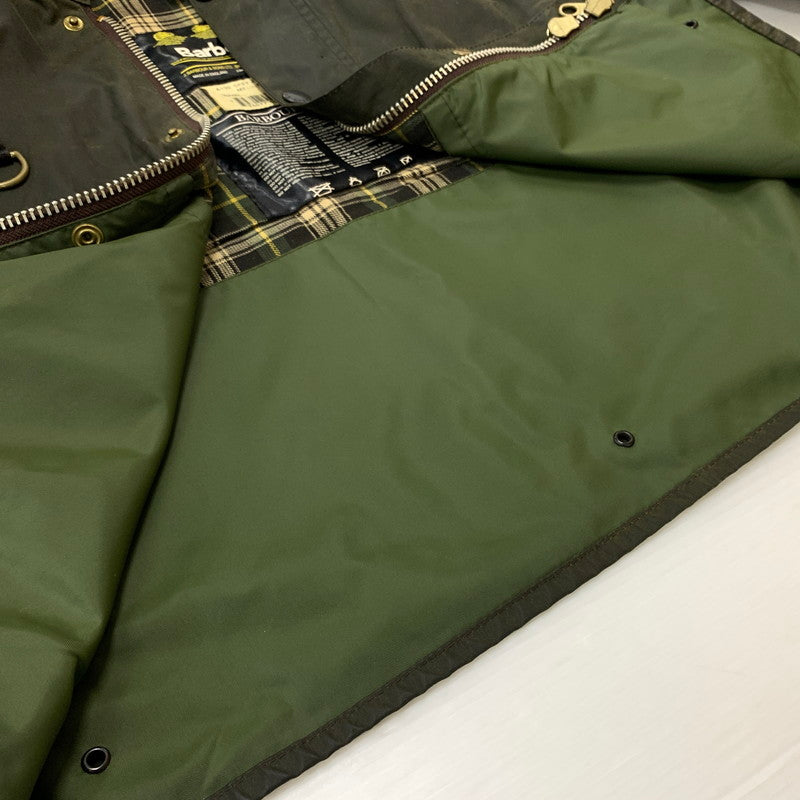 【ジャンク品】【メンズ】 Barbour バブアー SPEY JACKET VINTAGE A130 スペイ ジャケット アウター ヴィンテージ 141-260524-ko-21-tei サイズ：M カラー：カーキ 万代Net店