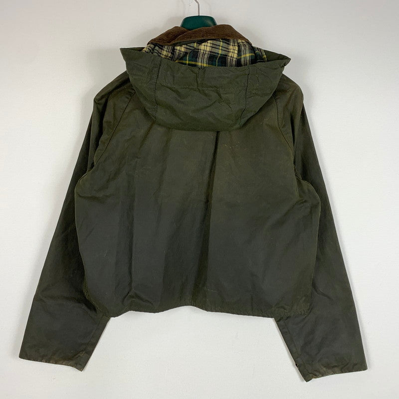 【ジャンク品】【メンズ】 Barbour バブアー SPEY JACKET VINTAGE A130 スペイ ジャケット アウター ヴィンテージ 141-260524-ko-21-tei サイズ：M カラー：カーキ 万代Net店