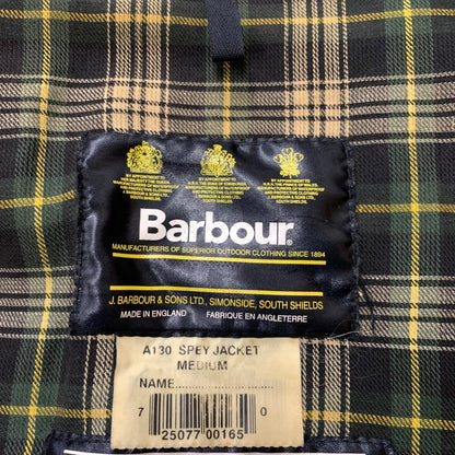 【ジャンク品】【メンズ】 Barbour バブアー SPEY JACKET VINTAGE A130 スペイ ジャケット アウター ヴィンテージ 141-260524-ko-21-tei サイズ：M カラー：カーキ 万代Net店