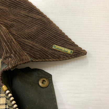 【ジャンク品】【メンズ】 Barbour バブアー SPEY JACKET VINTAGE A130 スペイ ジャケット アウター ヴィンテージ 141-260524-ko-21-tei サイズ：M カラー：カーキ 万代Net店