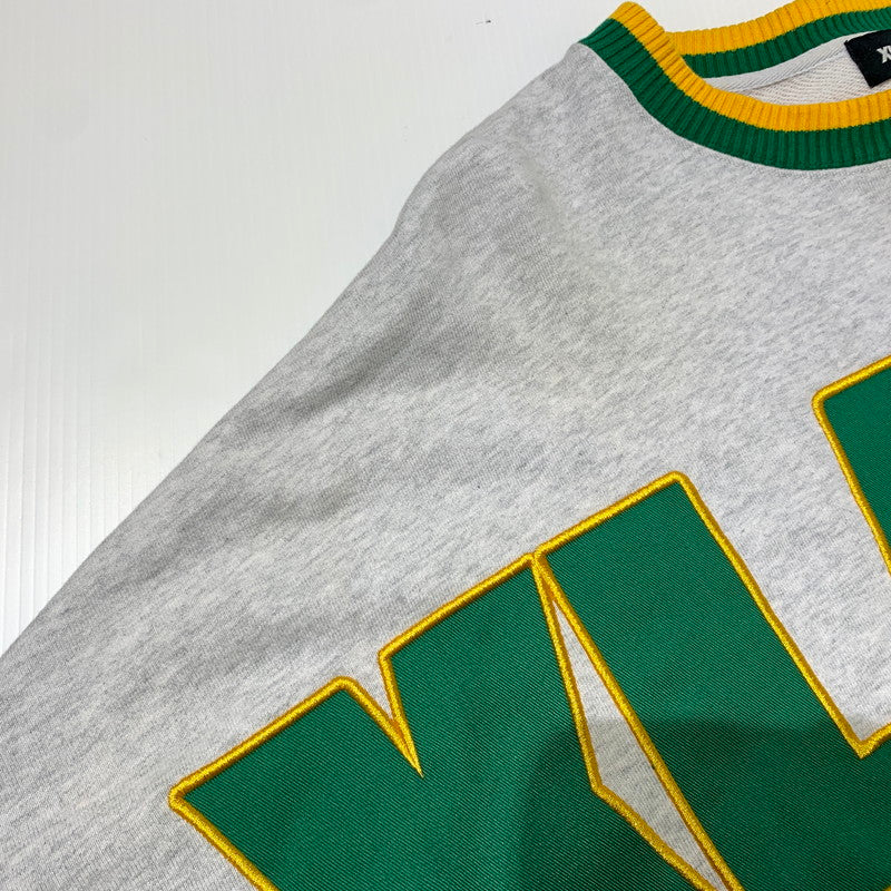 【中古品】【メンズ】 X-LARGE エクストララージ LOGO CREWNECK SWEAT 101223012013 ロゴ クルーネック スウェット 長袖 トップス トレーナー 142-260703-yo-15-tei サイズ：XL カラー：グレー 万代Net店