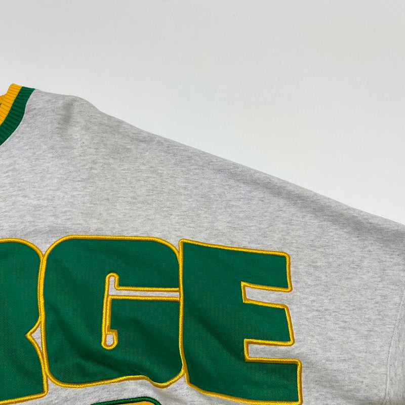 【中古品】【メンズ】 X-LARGE エクストララージ LOGO CREWNECK SWEAT 101223012013 ロゴ クルーネック スウェット 長袖 トップス トレーナー 142-260703-yo-15-tei サイズ：XL カラー：グレー 万代Net店