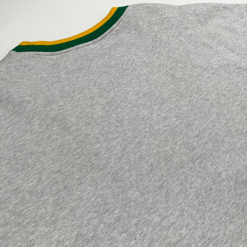 【中古品】【メンズ】 X-LARGE エクストララージ LOGO CREWNECK SWEAT 101223012013 ロゴ クルーネック スウェット 長袖 トップス トレーナー 142-260703-yo-15-tei サイズ：XL カラー：グレー 万代Net店