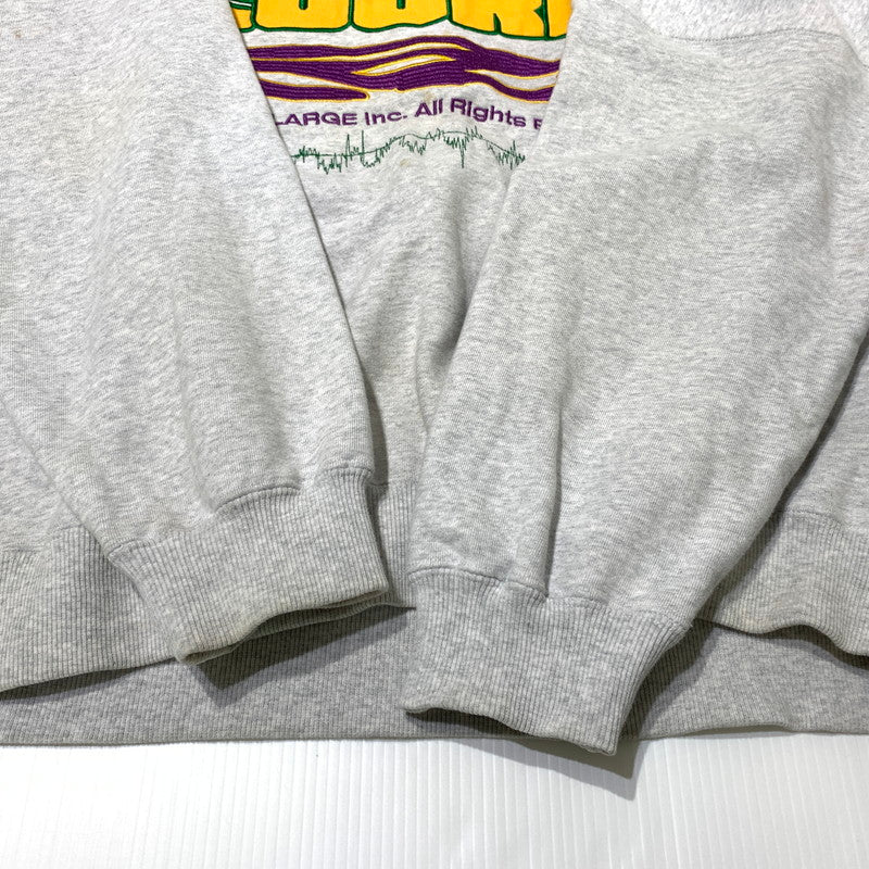 【中古品】【メンズ】 X-LARGE エクストララージ LOGO CREWNECK SWEAT 101223012013 ロゴ クルーネック スウェット 長袖 トップス トレーナー 142-260703-yo-15-tei サイズ：XL カラー：グレー 万代Net店