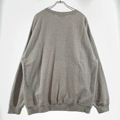 【中古品】【メンズ】 X-LARGE エクストララージ COLLEGE LOGO CREWNECK SWEAT 101223012003 カレッジロゴ クルーネック スウェット 長袖 トップス トレーナー 142-260703-yo-17-tei サイズ：XL カラー：グレー 万代Net店